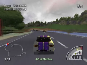 Rumble Racing screen shot game playing